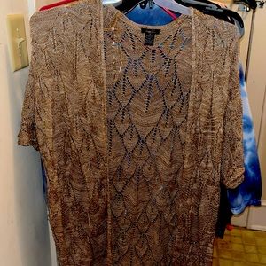 cute medium size brown crochet